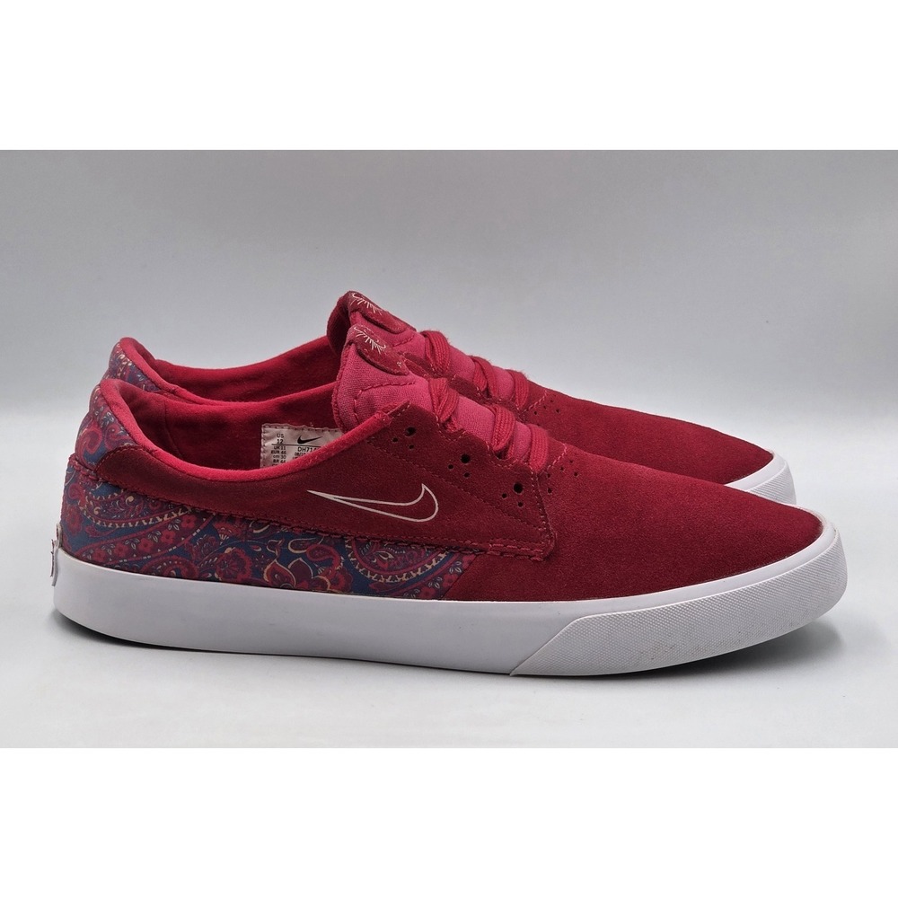 Nike Men's 12 SB Shane O'Neill Low Mystic Hibiscus Skateboarder Shoes DH7146-600 - Picture 5 of 12